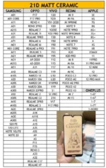 21D Ceramic Matte Tempered Glass - Image 2