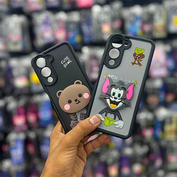Cute-3D-Cartoon-Silicone-Mobile-Back-Cover-with-Pop-Socket.webp Cute 3D Cartoon Silicone Mobile Back Cover with Pop Socket - Image 1
