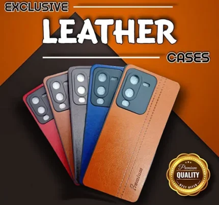 Leather Mobile Back Cover