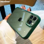 Luxury Transparent Metal Lens Mobile Cover - Image 2