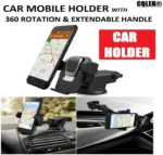 Long Neck One Touch Car Mobile Holder - Image 3