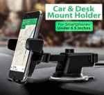 Long Neck One Touch Car Mobile Holder - Image 2