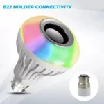 Led Bulb with Bluetooth Speaker Music Light With Remote - Image 3