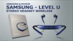 Level U Bluetooth Wireless Headset Earphone Handfree Neckband